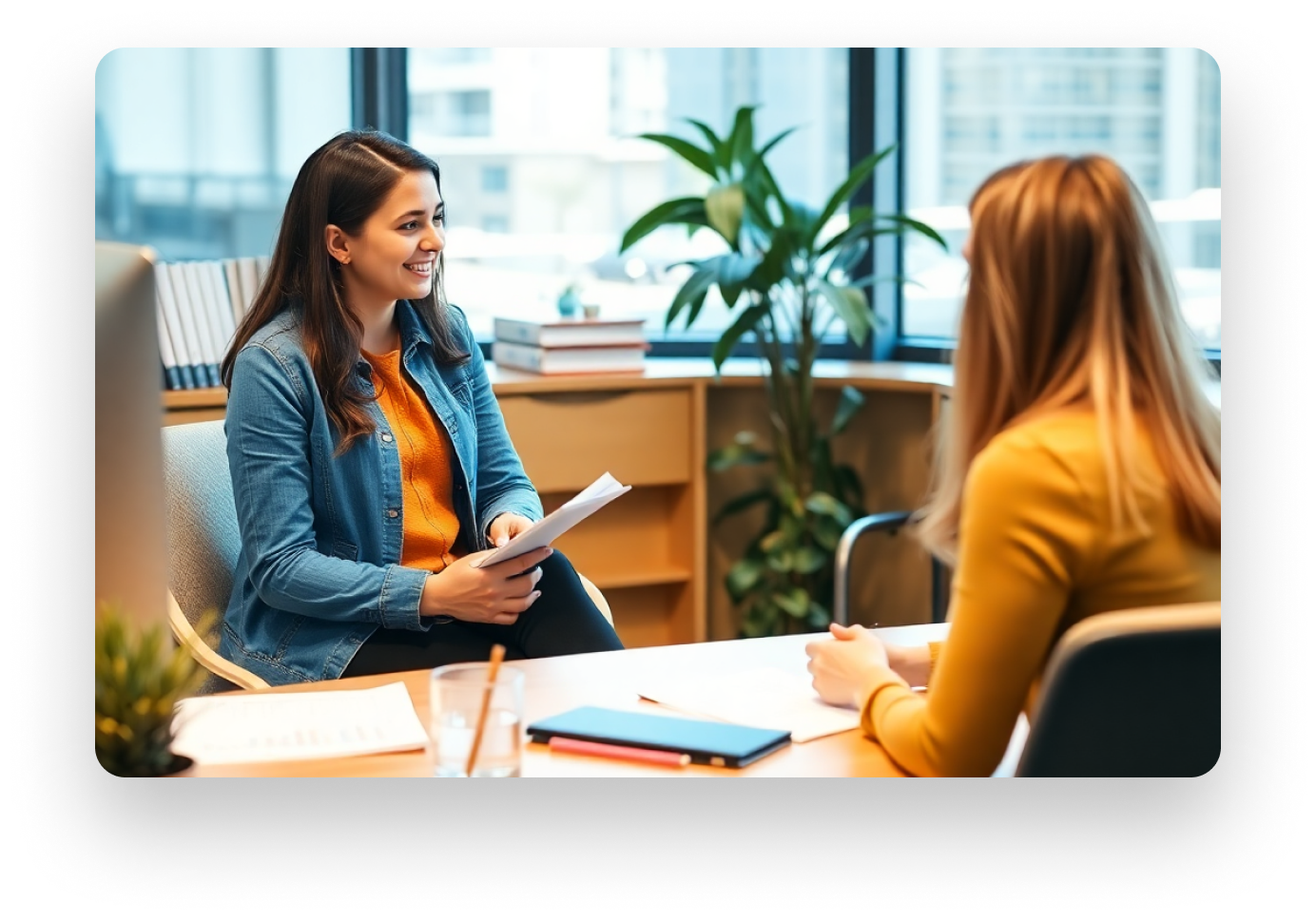 Career guidance illustration